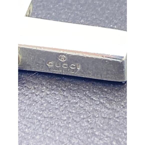 Authentic Gucci Sterling Silver Cross Pendant Necklace - Picture 4 of 9